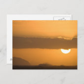 Hawaii Sunset Briefkaart (Voorkant / Achterkant)