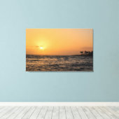 Hawaii Sunset Canvas Afdruk (Insitu (Houten vloer))