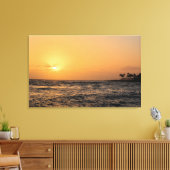 Hawaii Sunset Canvas Afdruk (Insitu (Woonkamer))