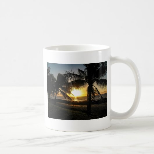 Hawaii Sunset Sharks Cove Koffiemok (Rechts)