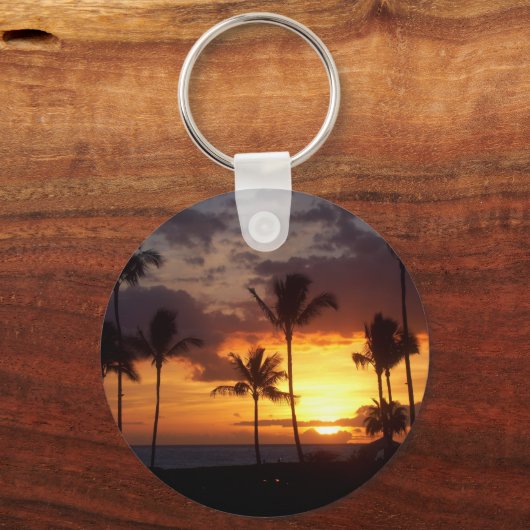 Hawaii Sunset Sleutelhanger (Voorkant)