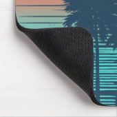 Hawaii Sunset Sunrise Graphic Topical Rainforest Muismat (Hoek)