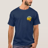 Hawaii Sunset Surf Dinosaur T-shirt (Voorkant)