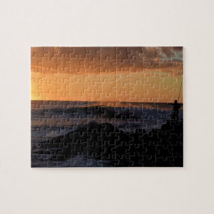 Hawaii Sunset Surf Vist - 8 x 10 - 110 pcs. Legpuzzel