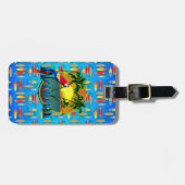 Hawaii Sunset Surfboards Bagagelabel (Voorkant horizontaal)