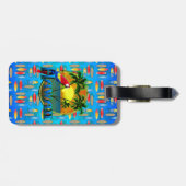 Hawaii Sunset Surfboards Bagagelabel (Achterkant horizontaal)