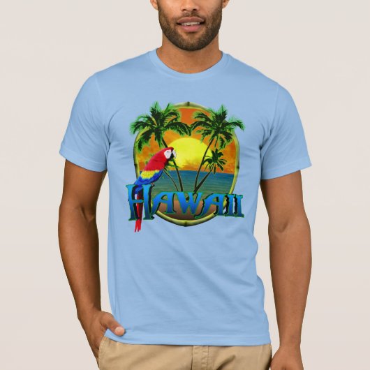 Hawaii Sunset T-shirt (Voorkant)