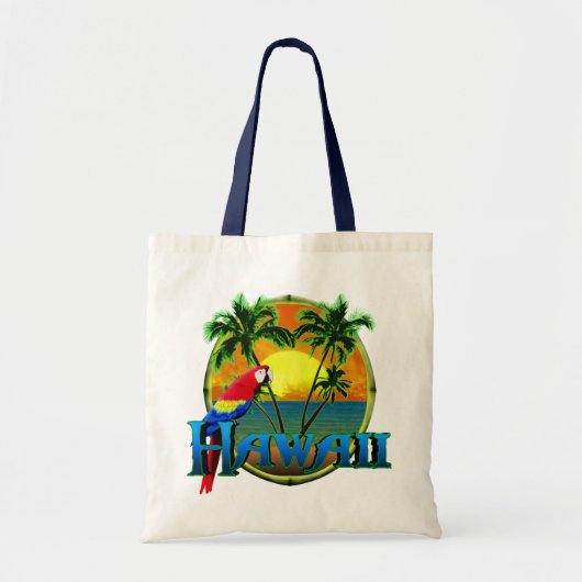 Hawaii Sunset Tote Bag (Voorkant)