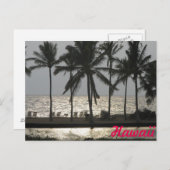 Hawaii Sunset Travel Briefkaart (Voorkant / Achterkant)