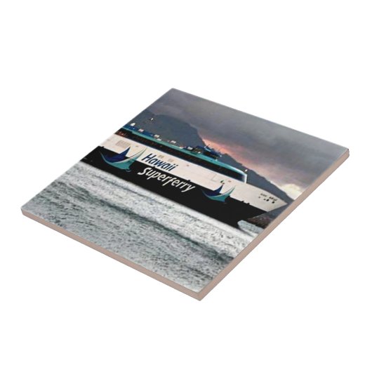 Hawaii Superferry Tegeltje (Zijkant)