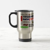 Hawaii Surf Spots Travel Mug Reisbeker (Links)