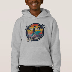 Hawaii Surfen Retro Sunset Aesthetiek