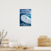 Hawaii  Surfer Poster (Keuken)