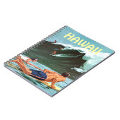 Hawaii, Surfers die wachten op een Big Wave, Notitieboek (Linkerzijde)