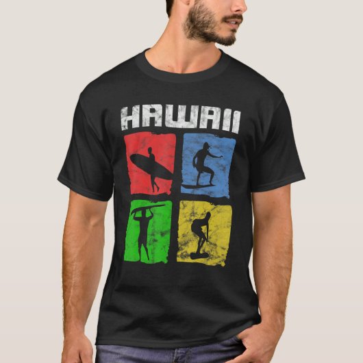Hawaii Surfing T-shirt (Voorkant)