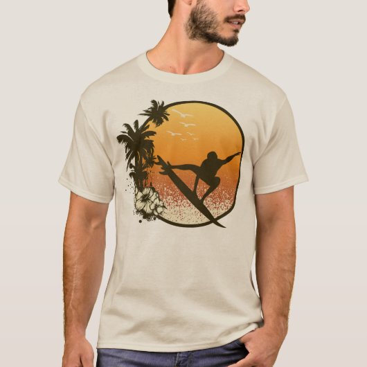 Hawaii Surfing T-shirt (Voorkant)