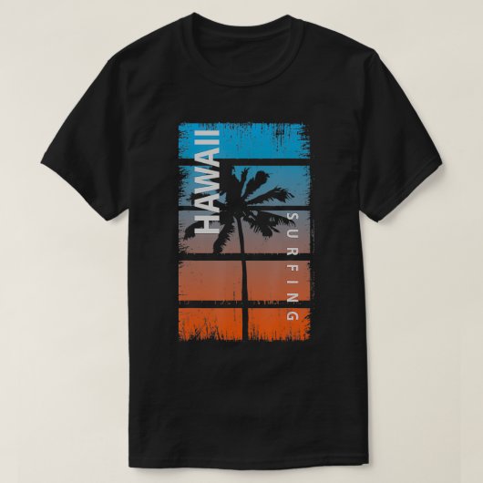 Hawaii Surfing T-shirt (Design voorkant)