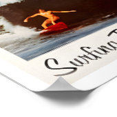Hawaii Surfkunst Surfer Foto Hawaiiaanse Print (Hoek)
