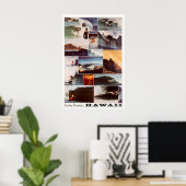 Hawaii Surfkunst Surfer Foto Hawaiiaanse Print (Thuiskantoor)