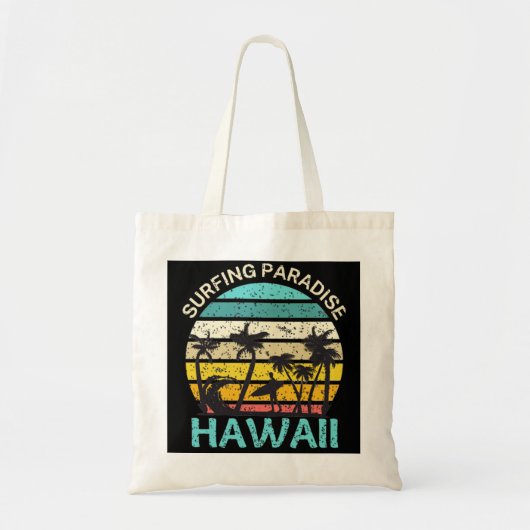 Hawaii surfparadijs tote bag (Voorkant)