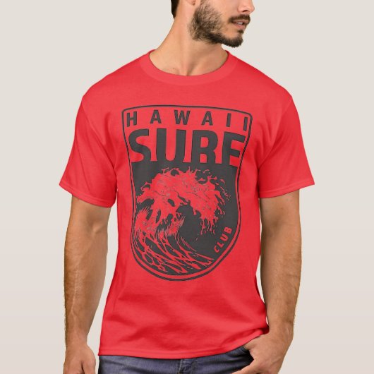 Hawaii Surven Club T-shirt (Voorkant)