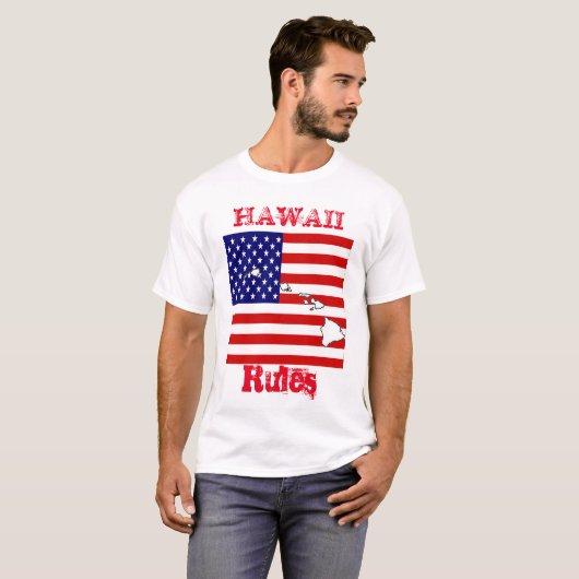 HAWAII T-SHIRT (Voorkant volledig)