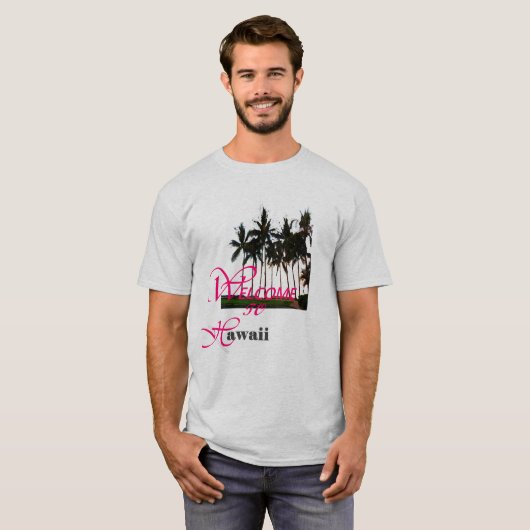 Hawaii T-shirt (Voorkant volledig)
