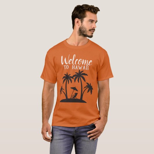 Hawaii T-shirt (Voorkant volledig)