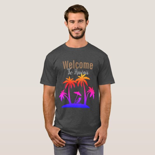 Hawaii T-shirt (Voorkant volledig)