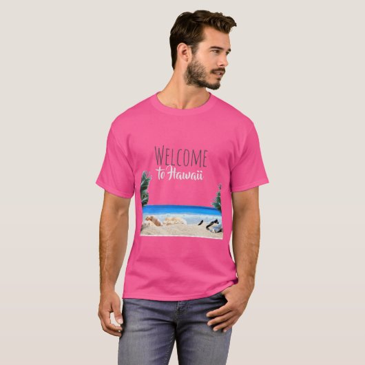 Hawaii T-shirt (Voorkant volledig)