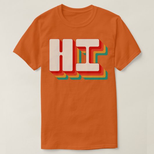 Hawaii T-shirt (Design voorkant)