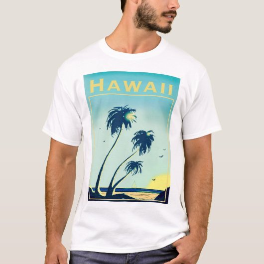 Hawaii T-Shirt voor mannen (Voorkant)