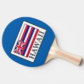 Hawaii Tafeltennisbatje (Zijkant)