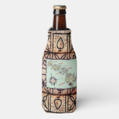Hawaii Tapa Flesjeskoeler (Fles Voorkant)
