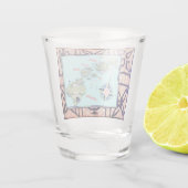 Hawaii Tapa Shot Glas (Achterkant)