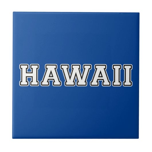 Hawaii Tegeltje (Voorkant)