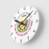 Hawaii-teken Ronde Klok (Hoek)