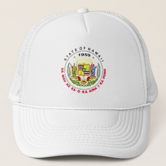 Hawaii-teken Trucker Pet (Voorkant)