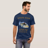 Hawaii Territory Vis de Humuhumu T-shirt (Voorkant volledig)