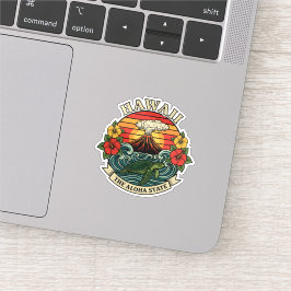 Hawaii: The Aloha State Sticker