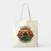 Hawaii: The Aloha State Tote Bag (Achterkant)