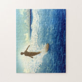 "Hawaii, The Surf Rider" - Charles W. Bartlett Legpuzzel (Verticaal)