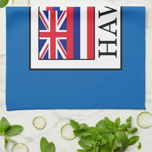 Hawaii Theedoek (Gevouwen)