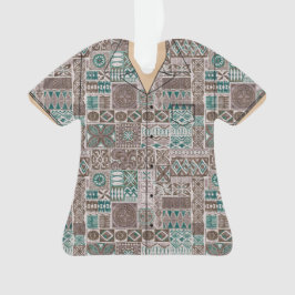Hawaii-thema shirt acrylaat aandenken ornament