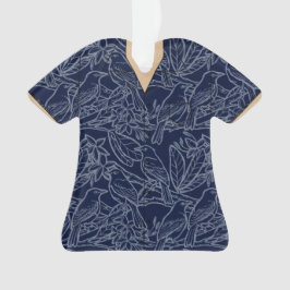 Hawaii-thema shirt acrylaat aandenken ornament