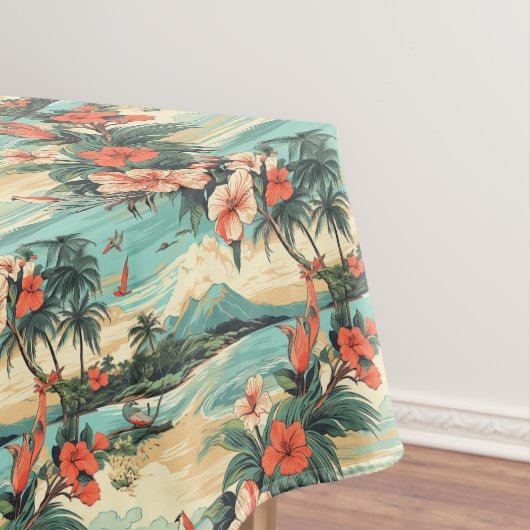 Hawaii Thema Strand Party Tafelkleed (Voorbeeld)