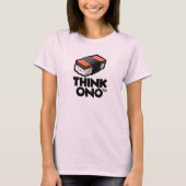 Hawaii Think Ono Spam Musubi T-shirt (Voorkant)
