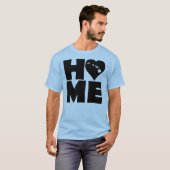 Hawaii Thuis Hart Staat T-Shirts (Voorkant volledig)