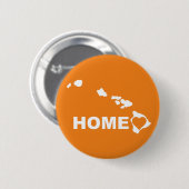 Hawaii Thuis Weg Van Staat Knop Badge Speld Ronde Button 5,7 Cm (Voorkant /achterkant)