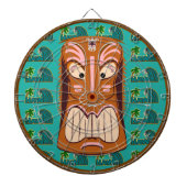Hawaii Tiki Mask Dartbord (Voorkant)